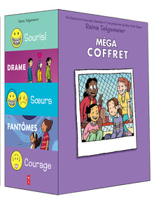 Méga Coffret Raina: Souris!, Soeurs, Drame, Fantômes, Courage