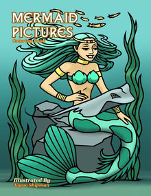 Mermaid Pictures: Coloring Book