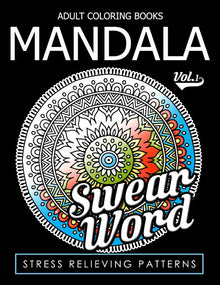 Adult Coloring Books Mandala Vol.1