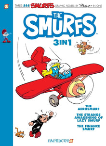 The Smurfs 3-In-1 Vol. 6: Collecting the Aerosmurf, the Strange Awakening of Lazy Smurf, and the Finance Smurf