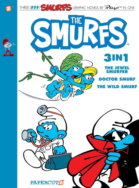 The Smurfs 3-In-1 Vol. 7: Collecting the Jewel Smurfer, Doctor Smurf, and the Wild Smurf