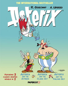 Asterix Omnibus Vol. 11: Collecting Asterix and the Actress, Asterix and the Class Act, and Asterix and the Falling Sky