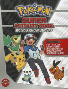 Pokémon Super Activity Book: Do You Know Unova?