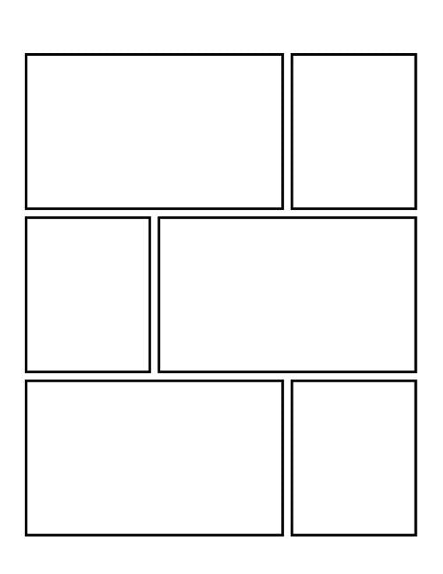 Comic Strips Vol II - Create Your Own Comic Book & Cover: Square Corners, 100 Pages, 8.5 x 11, Soft Cover