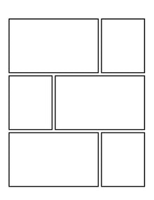 Comic Strips Vol II - Create Your Own Comic Book & Cover: Square Corners, 100 Pages, 8.5 x 11, Soft Cover