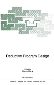 Deductive Program Design