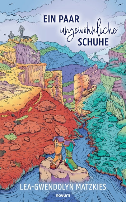 Ein Paar ungewöhnliche Schuhe