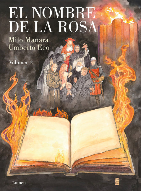 El Nombre de la Rosa (La Novela Gràfica) 2 / The Name of the Rose. Graphic Novel Volume 2