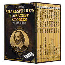 Collection of Shakespeares Greatest Stories (Box Set of 10 Books) for Children