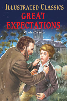Great Expectations: Illustrated Abridged Children Classic English Novel with Review Questions