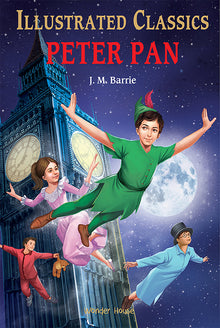 Peter Pan for Kids: Illustrated Abridged Children Classics English Novel with Review Questions
