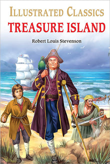 Treasure Island: Llustrated Abridged Children Classic English Novel with Review Questions (Hardback