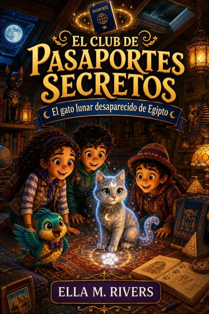 El Club de Pasaportes Secretos: El gato lunar desaparecido de Egipto
