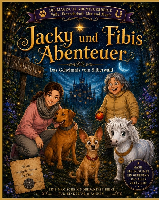 Jacky und Fibis Abenteuer: Magische Kinderfantasy mit Alfi, Frau Gertrud, Geheimnissen und großen Abenteuern