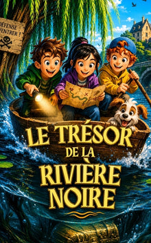 Le Trésor de la Rivière Noire: Une légende oubliée, trois enfants courageux, un secret plus précieux que l'or