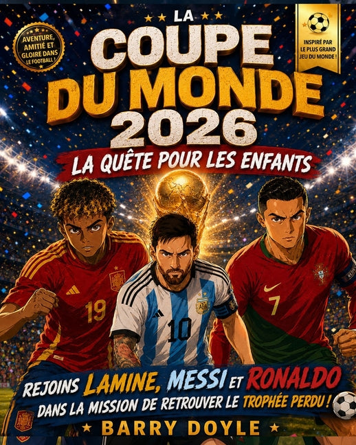 La Coupe Du Monde 2026 La Quête Pour Les Enfants: Rejoins Lamin, Mesi Et Ronado Dans La Mission de Retrouver Le Trophée Perdu !