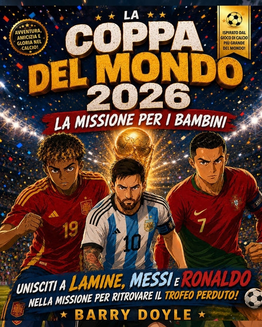 La Coppa del Mondo 2026 La Missione Per I Bambini: Unisciti a Lamin, Mesi E Ronado Nella Missione Per Ritrovare Il Trofeo Perduto!