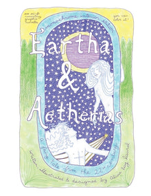 Eartha & Aetherias: Monochrome interior coloring book