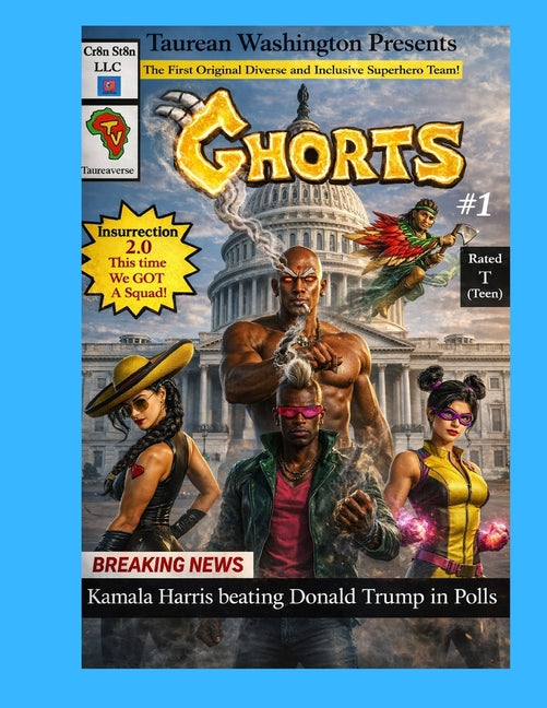 GHOATS (Greatest Heroes of All Times) #1- (1 Year Re-Release/AI Variant Cover): Insurrection 2.0: Attack on the Capital