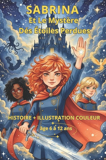 Sabrina et le Mystère des Étoiles Perdues: Un roman fantastique pour enfants de 6 à 12 ans: Une aventure magique mêlant amitié et courage avec illustr