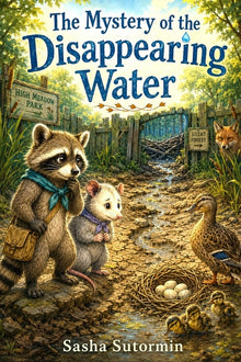 The Mystery of the Disappearing Water: Scout the Raccoon Adventures - An interactive power to choose adventure where you say which way the story goes,