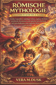 Römische Mythologie Für Kinder Im Alter Von 6-9 Jahren: : Antike Legenden, mächtige Götter, tapfere Helden, mythische Kreaturen und epische Geschichte