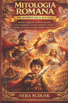 Mitologia Romana Per Bambini Dai 6 AI 9 Anni: Antiche leggende, potenti divinità, eroi coraggiosi, creature mitiche e storie epiche raccontate in modo