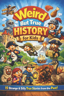 Weird But True History for Kids: 15 Hilarious, Mind-Blowing Stories That Spark Curiosity and Giggles for Ages 6-12 Learning Books