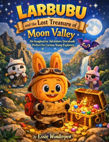 LARBUBU and the Lost Treasure of Moon Valley: An Imaginative Adventure Storybook Perfect for Curious Young Explorers