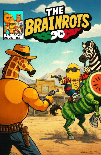 THE BRAINROTS #6 - Numero Sei - Il fumetto dei personaggi Italian Brainrot [Nuovo Episodio di Super Sahur]: 3 Storie a Fumetti in Italiano [Prima appa
