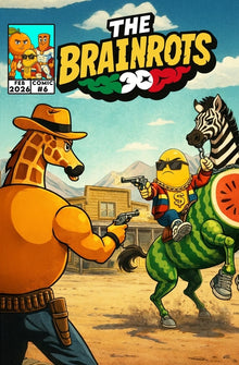 THE BRAINROTS #6 - Numero Sei - Il fumetto dei personaggi Italian Brainrot [Nuovo Episodio di Super Sahur]: 3 Storie a Fumetti in Italiano [Prima appa