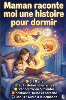 Maman raconte moi une histoire pour dormir: Livre pour enfant de 3 à 8 ans avec 20 histoires inspirantes pour s'endormir en 5 minutes avec confiance,