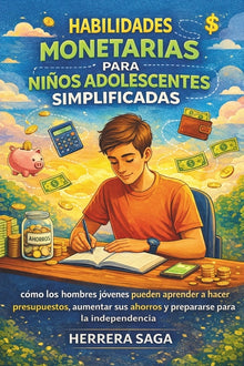 Habilidades Monetarias Para Niños Adolescentes Simplificadas: cómo los hombres jóvenes pueden aprender a hacer presupuestos, aumentar sus ahorros y pr