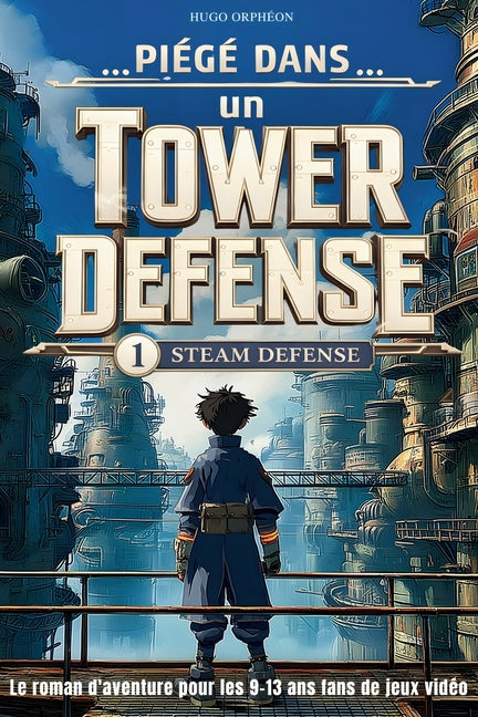 Piégé dans un Tower Defense: Steam Defense. Roman fantastique illustré en couleurs. Le cadeau idéal pour les filles et garçons de 9 à 13 ans fans de j