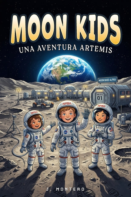 Moon Kids. Una Aventura Artemis: Ciencia y aventuras en la base lunar de la NASA para lectores de 6 a 10 años