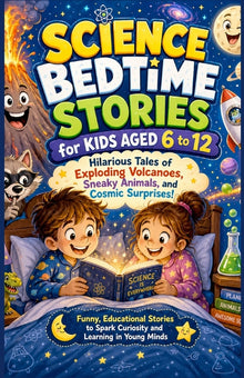Science Bedtime Stories for Kids Aged 6 to 12: Funny, Educational Stories to Spark Curiosity and Learning in Young Minds