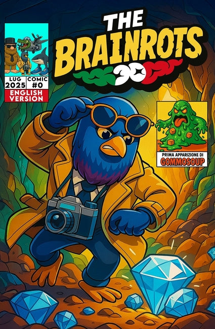 The Brainrots #0 - [English Version] Comics featuring Italian Brainrot characters - Zero Issue: Includes 5 Mini Stories + Games - First Appearance of