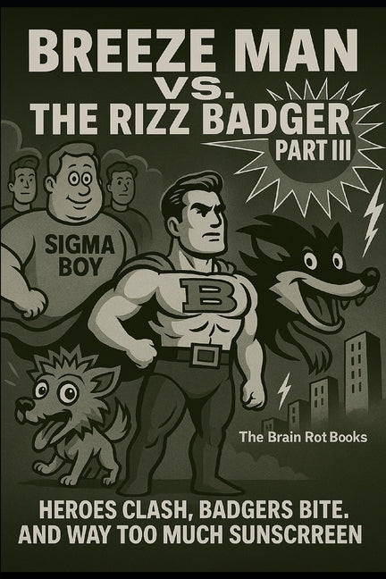 Breeze Man vs. the Rizz Badger Part III: Heroes Clash, Badgers Bite, and Way Too Much Sunscreen.
