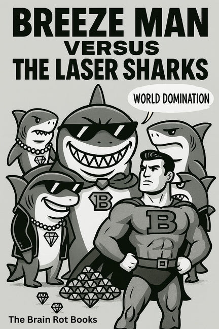 Breeze Man Versus the Laser Sharks: The Brain Rot Books