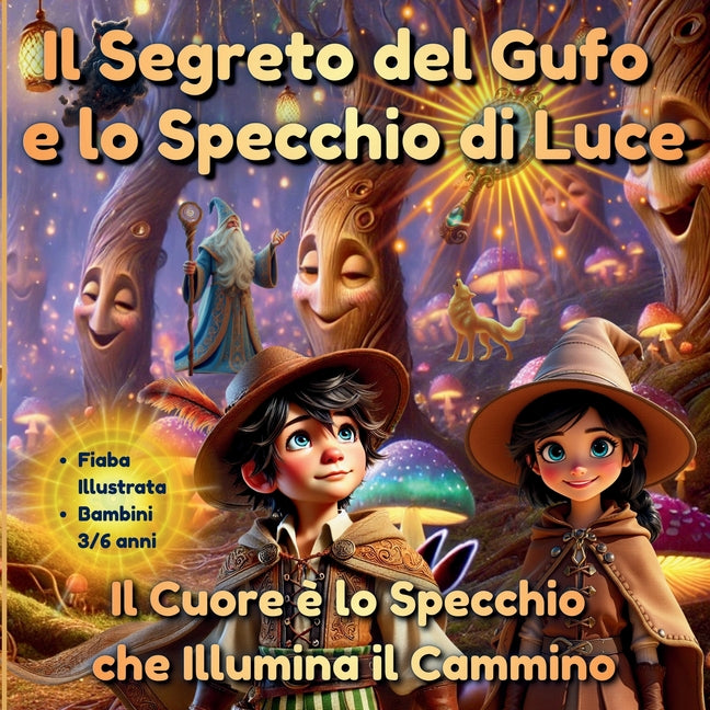 Il Segreto del Gufo e lo Specchio di Luce: Piccole fiabe Per bambini da 3 a 6 anni: Il cuore è lo specchio che illumina il cammino