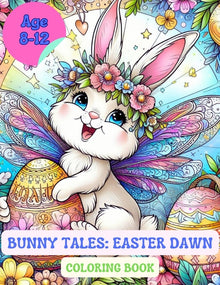 Bunny tales: Easter dawn: Coloring book