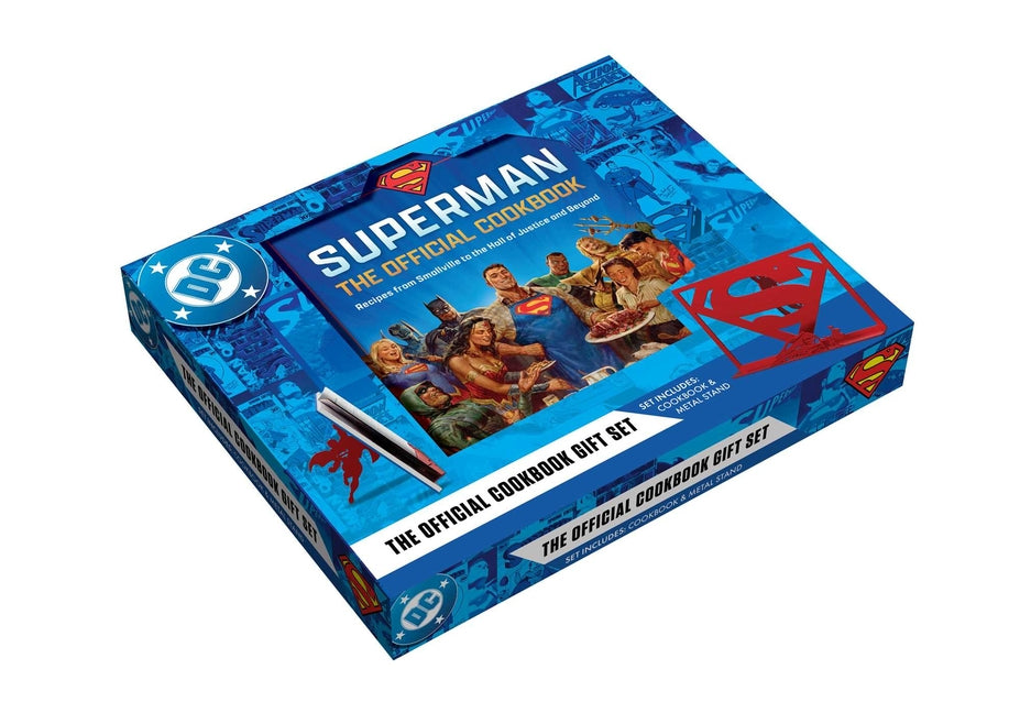DC: Superman: The Official Cookbook and Stand Gift Set: Recipes from Smallville to the Hall of Justice and Beyond