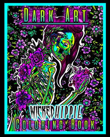Dark Art: Adult Coloring Book