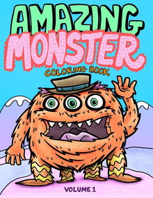 Amazing Monster Coloring Book: Volume 1