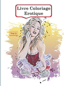 Livre Coloriage Erotique - Vol 2: 41 dessins abstraits de nus pour adultes