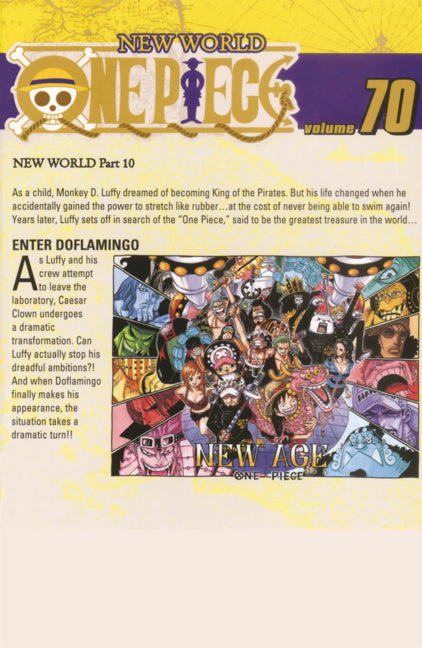 Enter Doflamingo. (One Piece, Vol. 70)