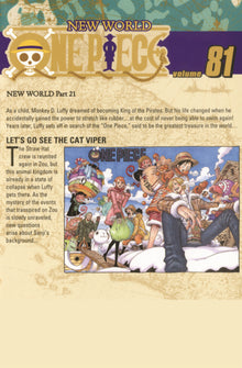 Let's Go See the Cat Viper. (One Piece, Vol. 81)