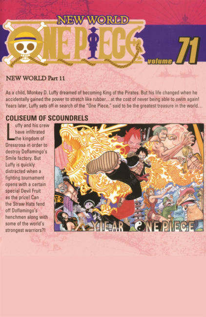 Coliseum of Scoundrels. (One Piece, Vol. 71)