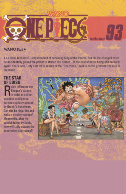 Star of Ebisu. (One Piece, Vol. 93)