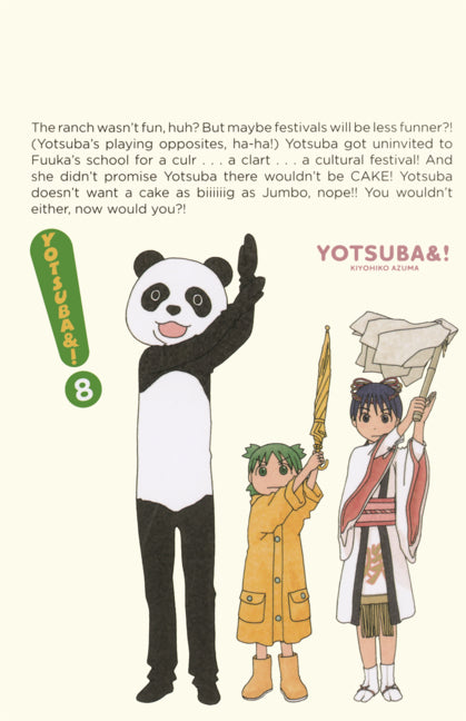 Yotsuba&! 8